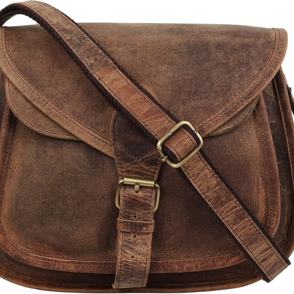 Leather Crossbody Bag for women purse tote ladies bags satchel travel tote shoul